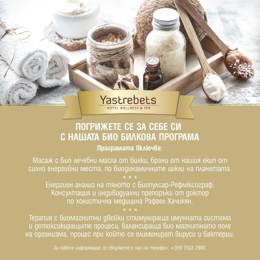 Hotel Yastrebets Wellness & Spa Боровец Экстерьер фото